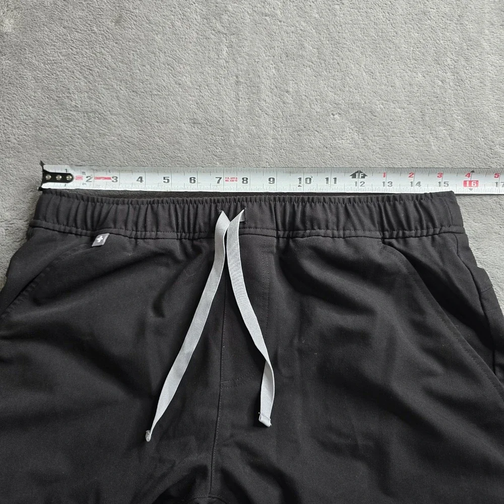 Figs Scrub Pants Mens Large Black Tansen Casual 30.5